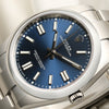 Rolex Oyster Perpetual 124300 Stainless Steel Blue Dial Second Hand Watch Collectors 4