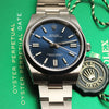 Rolex Oyster Perpetual 124300 Stainless Steel Blue Dial Second Hand Watch Collectors 5