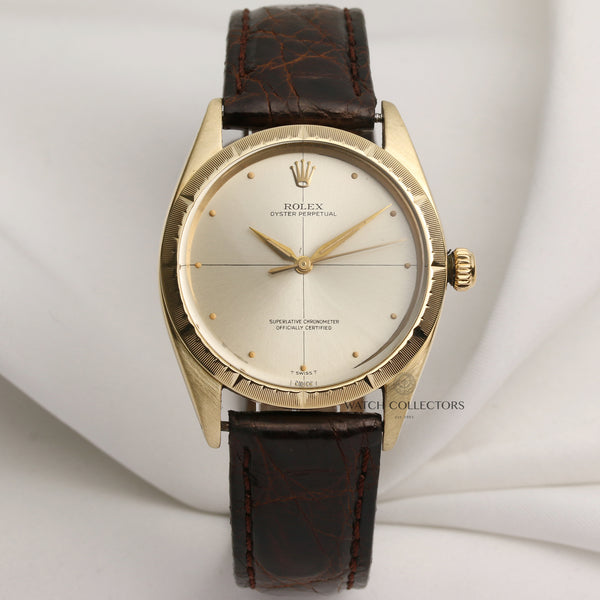 Rolex-Oyster-Perpetual-18K-Yellow-Gold-Second-Hand-Watch-Collectors-1