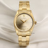 Rolex Oyster Perpetual 18K Yellow Gold Second Hand Watch Collectors 1