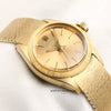 Rolex Oyster Perpetual 18K Yellow Gold Second Hand Watch Collectors 4