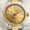 Rolex Oyster Perpetual Steel & Gold Second Hand Watch Collectors 2