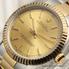 Rolex Oyster Perpetual Steel & Gold Second Hand Watch Collectors 4