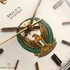 Rolex Oyster Perpetual UAE Milatary Crest Dial Stainless Steel Second Hand Watch Collectors 6