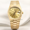 Rolex Oysterquartz Day-Date 19018 18K Yellow Gold Second Hand Watch Collectors 1