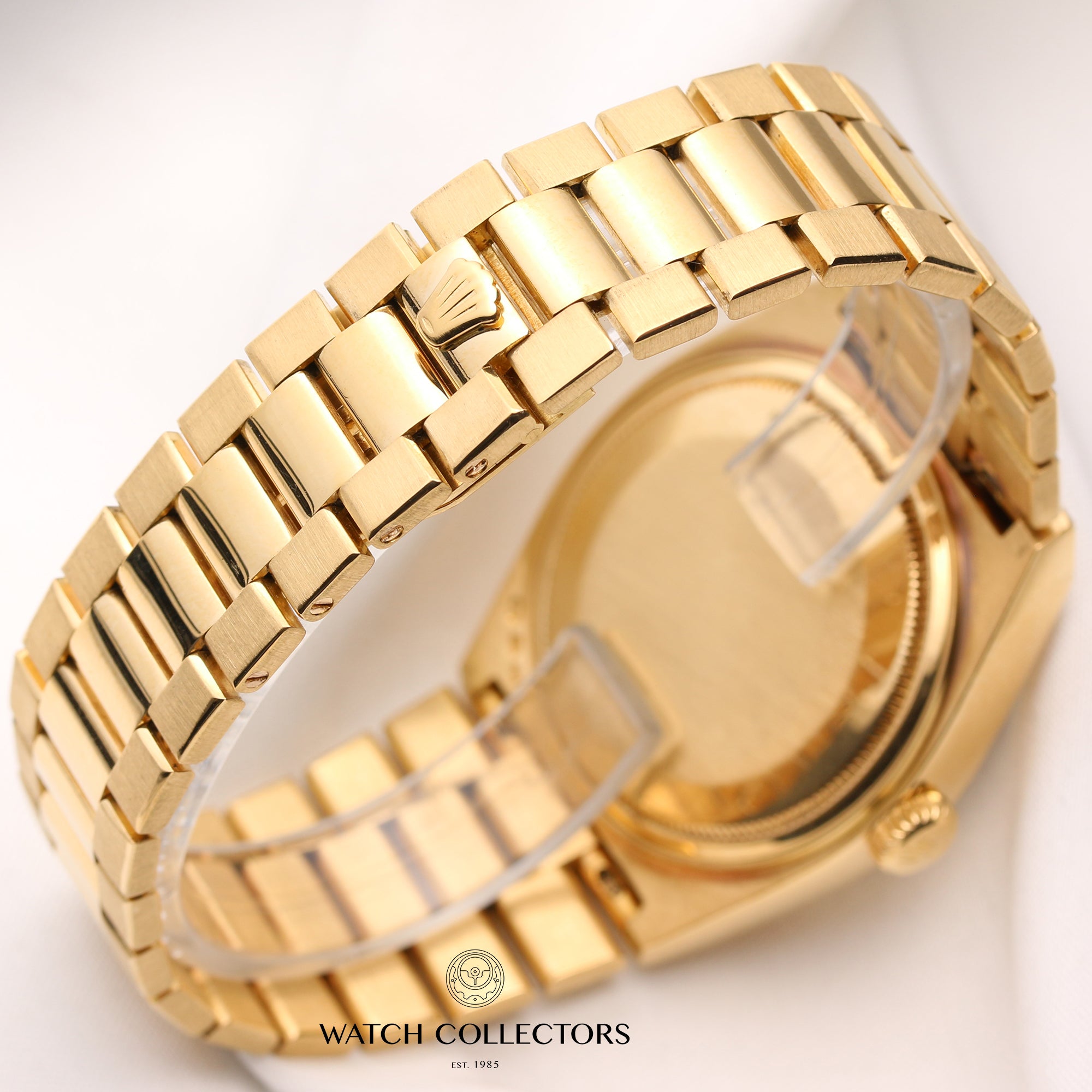 Rolex-Oysterquartz-Day-Date-19018-18K-Yellow-Gold-Second-Hand-Watch-Collectors-7