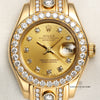 Rolex Pearlmaster 18K Yellow Gold Diamond Bracelet Second Hand Watch Collectors 2