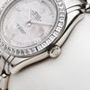 Rolex Platinum Pearlmaster Day-Date Diamond Meteorite 18956 Second hand Watch Collectors 5