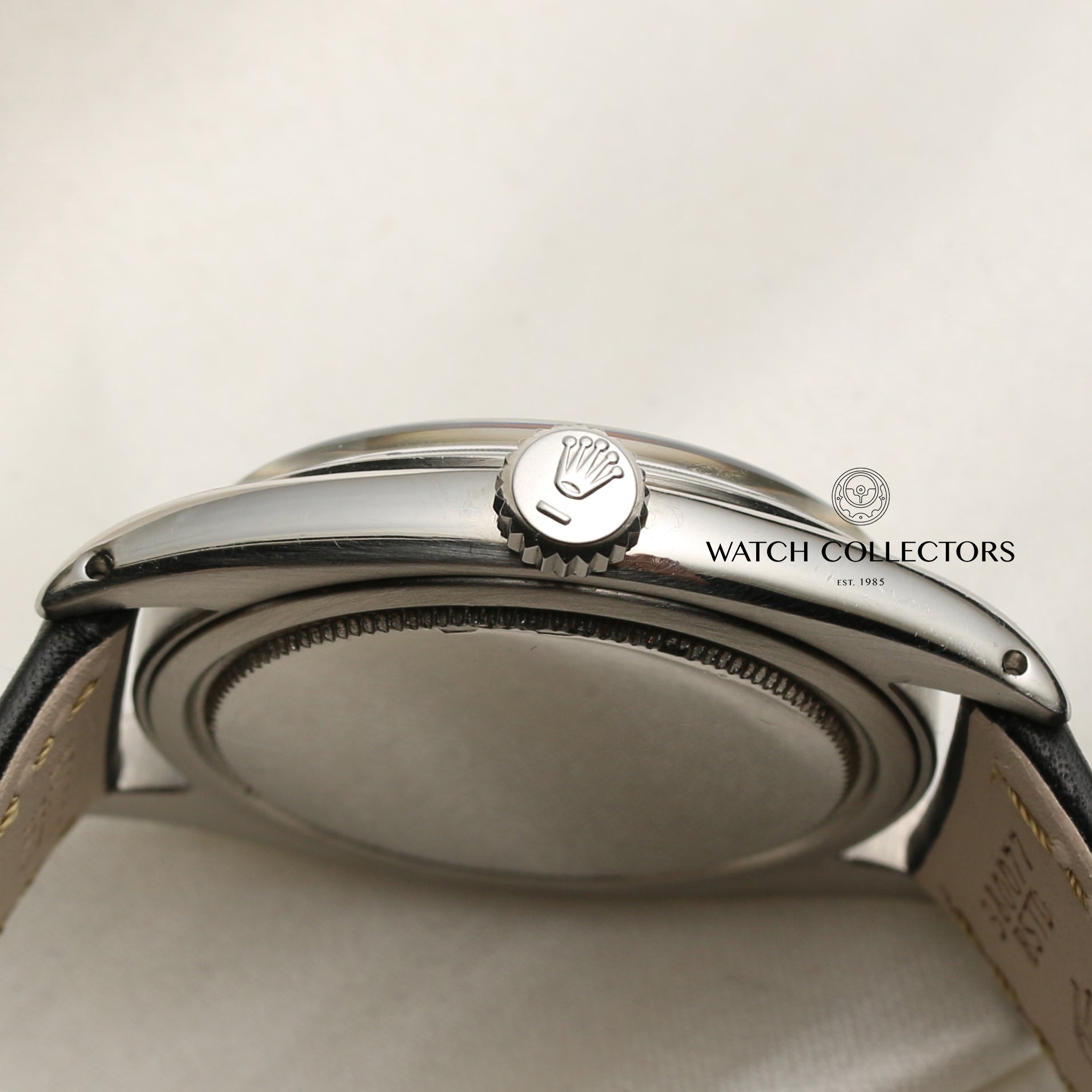 Rolex Precision Vintage Stainless Steel Second Hand Watch Collectors 5