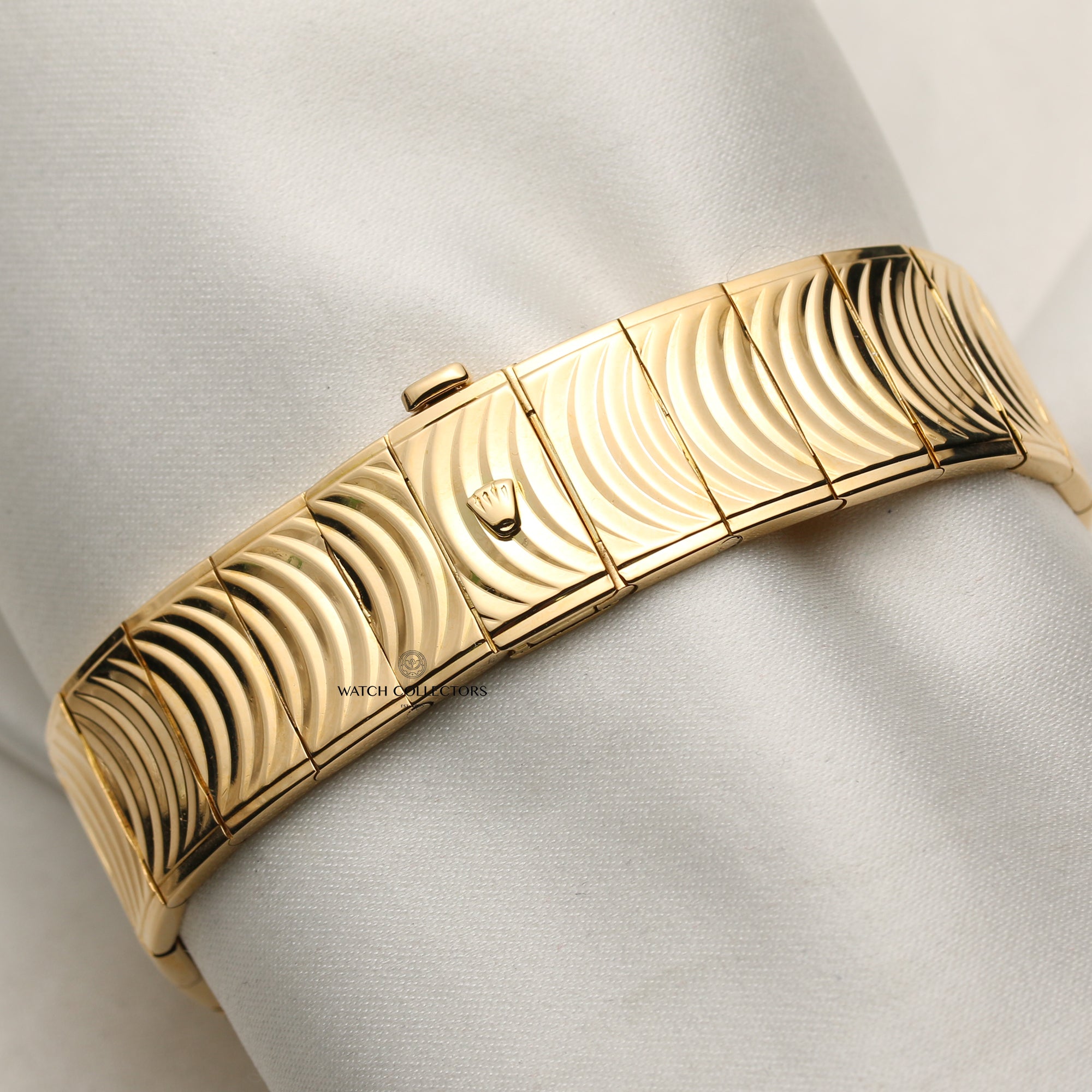 Rolex Precision Yellow Gold Second Hand Watch Collectors 6