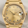 Rolex Quartz Beta 18K Yellow Gold Champagne Diamond Second Hand Watch Collectors 2