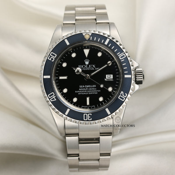 Rolex Sea-Dweller 16600 Stainless Steel Second Hand Watch Collectors 1