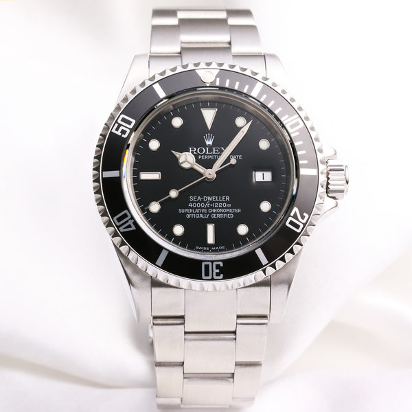Rolex Sea-Dweller 16600 Stainless Steel Second Hand Watch Collectors 1