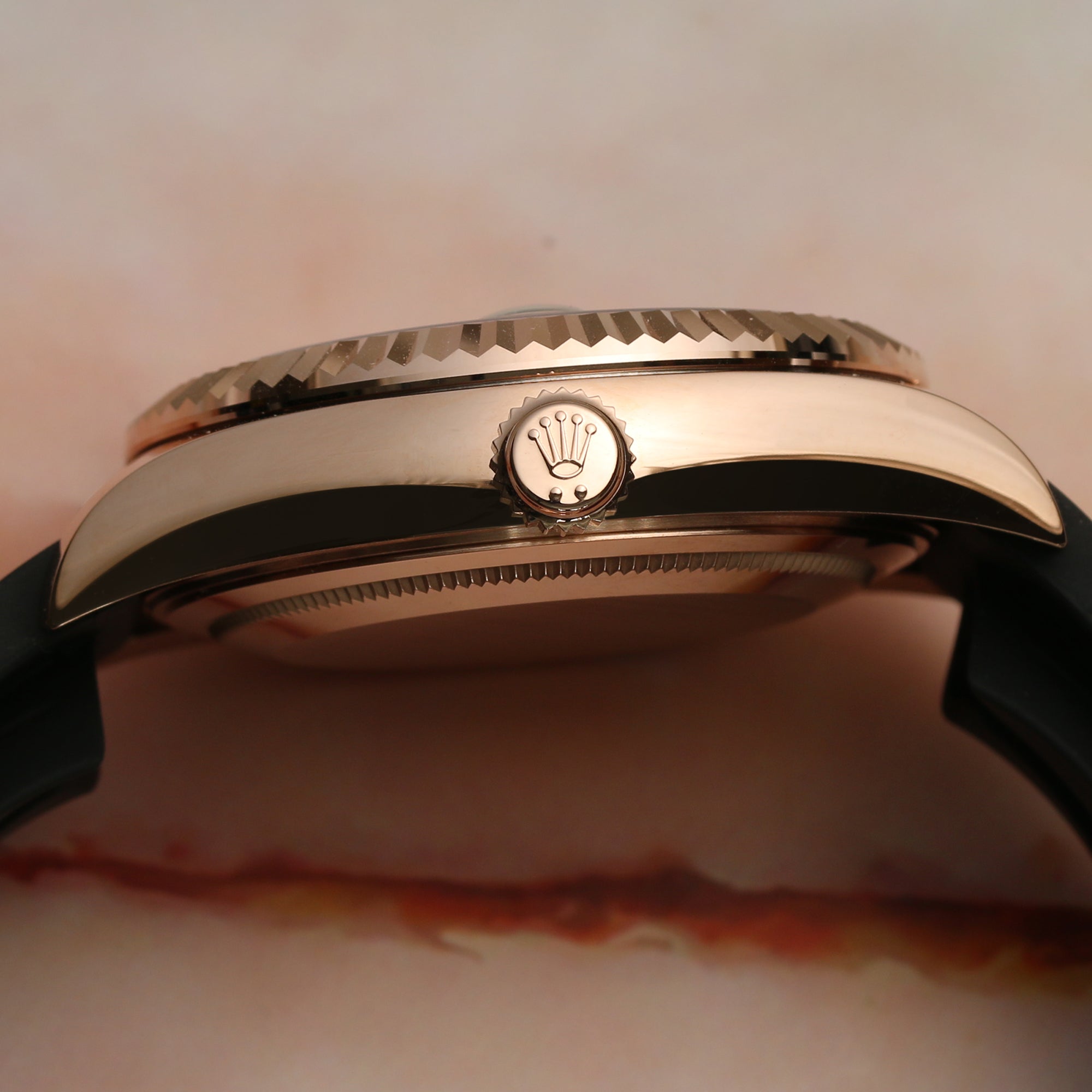 Rolex Sky-Dweller 18K Rose Gold Chocolate Dial 326235 Second Hand watch Collectors 6