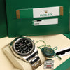 Rolex Sky-Dweller 326934 Stainless Steel 18K White Gold Bezel Black dial Second Hand watch Collectors 8