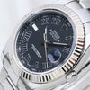 Rolex Sky-Dweller Stainless Steel Second Hand Watch Collectors 4