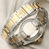 Rolex Submarier 16613 Pre-Ceramic Blue Steel & Gold Second Hand Watch Collectors 7