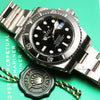 Rolex Submariner 116610LN Ceramic Black Stainless Steel Second Hand Watch Collectors 5