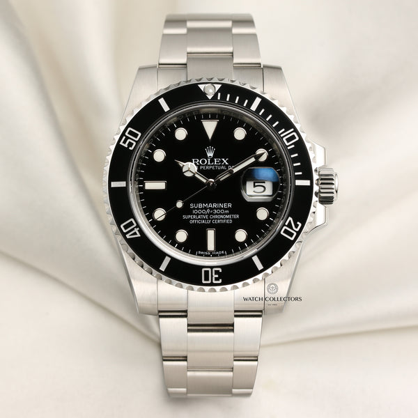 Rolex Submariner 116610LN Stainless Steel Second Hand Watch Collectors 1