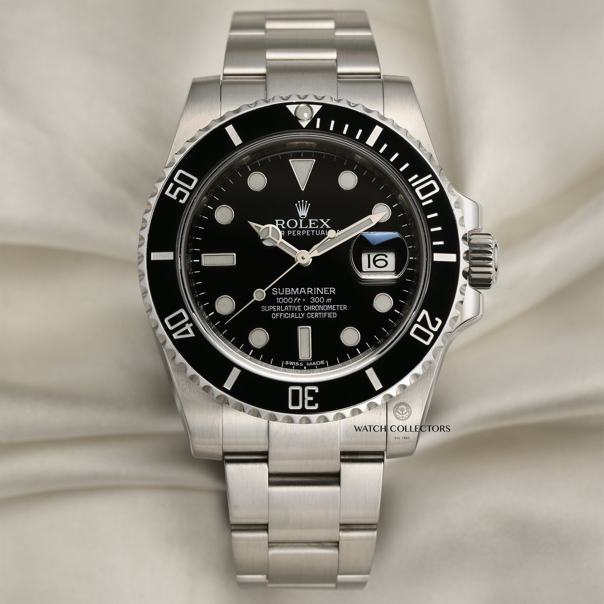 Rolex Submariner 116610LN Stainless Steel Second Hand Watch Collectors 1