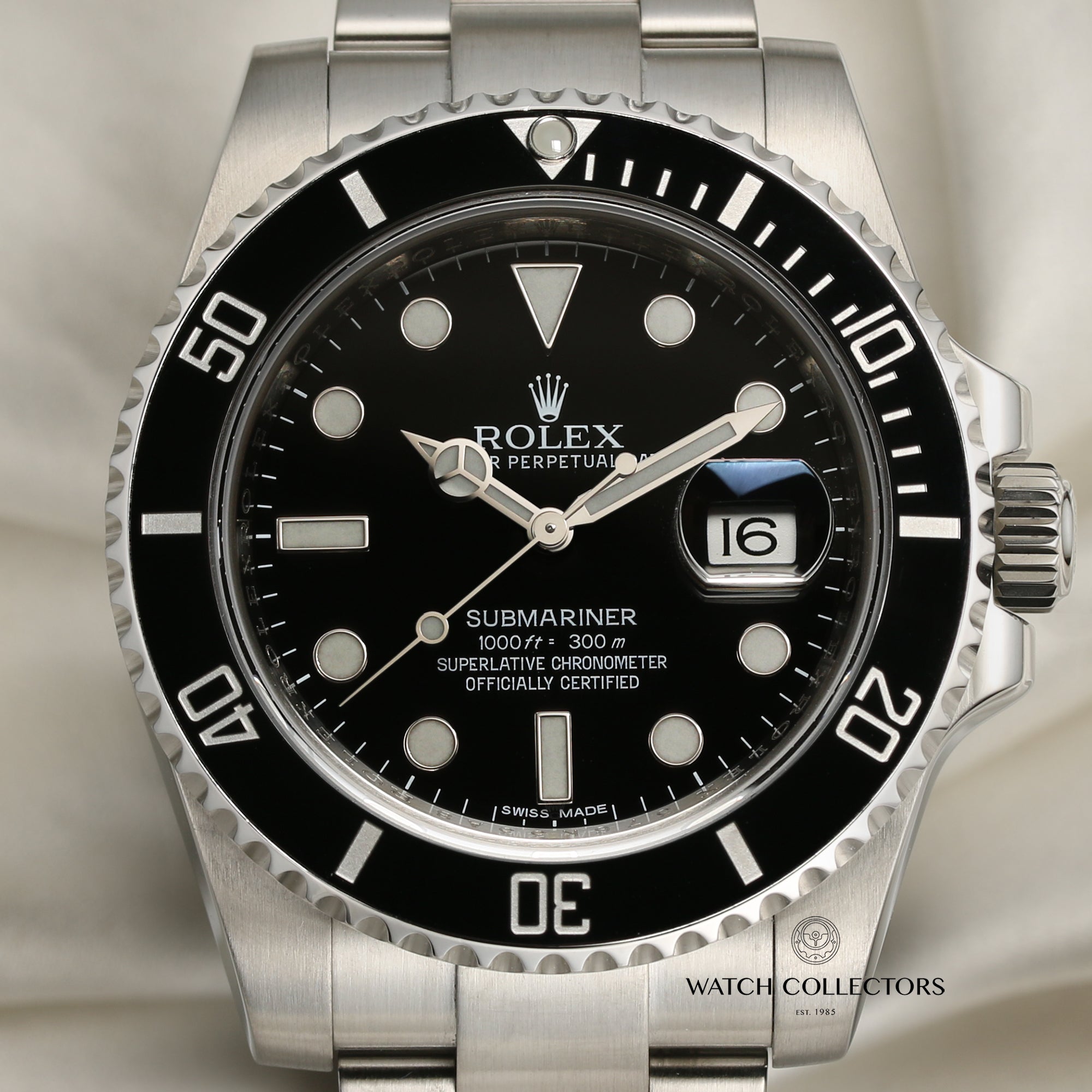 Rolex Submariner 116610LN Stainless Steel Second Hand Watch Collectors 2
