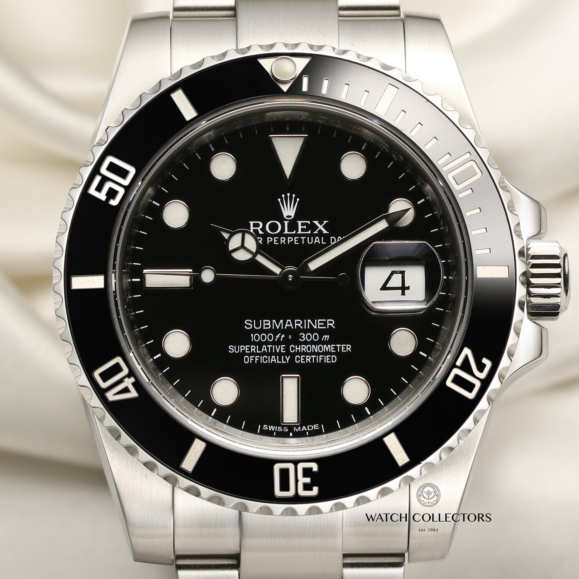 Rolex Submariner 116610LN Stainless Steel Second Hand Watch Collectors 2