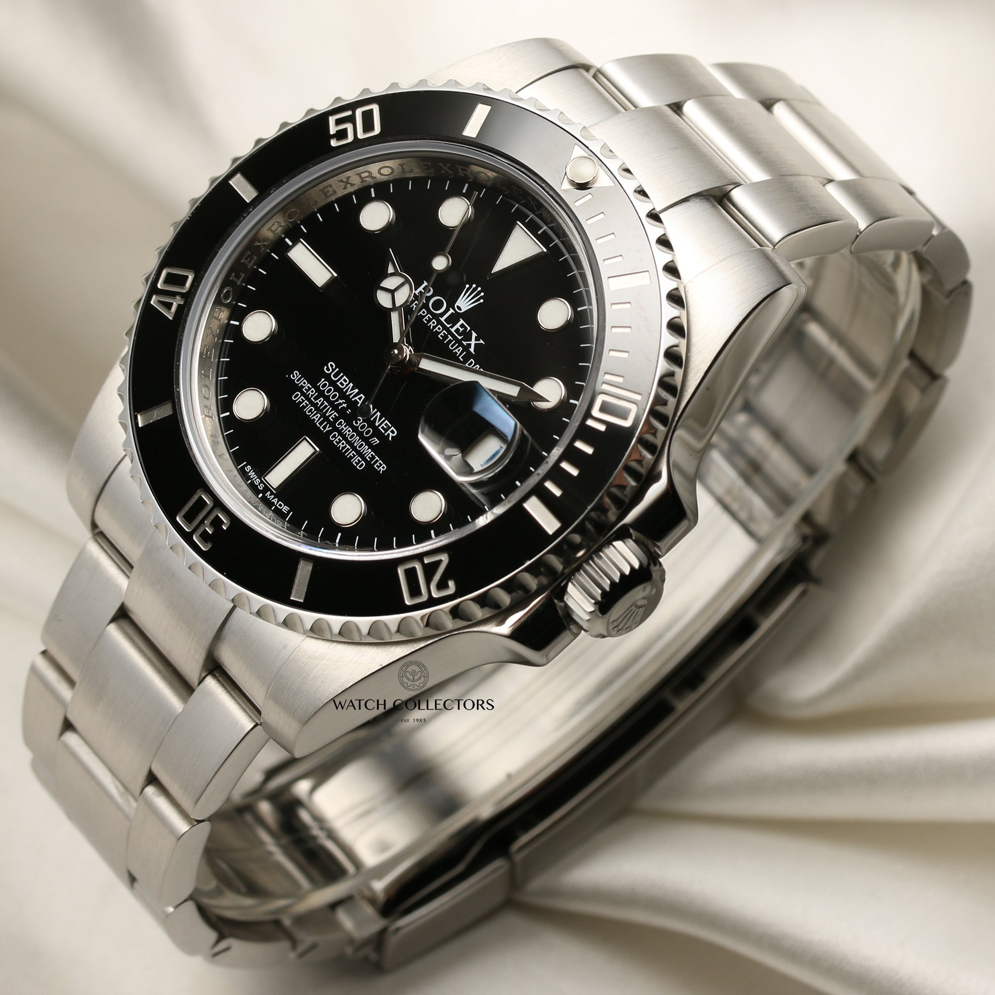 Rolex Submariner 116610LN Stainless Steel Second Hand Watch Collectors 3