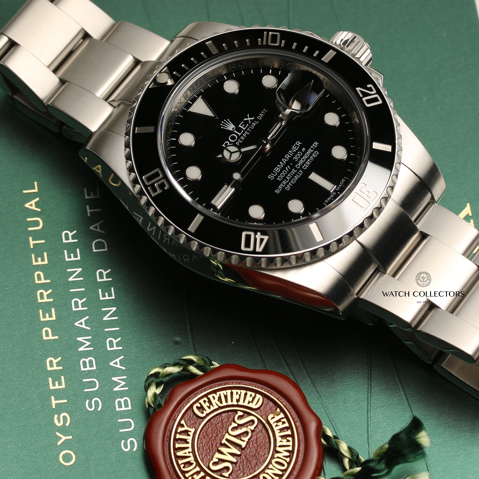 Rolex Submariner 116610LN Stainless Steel Second Hand Watch Collectors 5