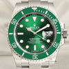 Rolex Submariner 116610LV Hulk Stainless Steel Second Hand Watch Collectors 2