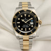 Rolex Submariner 116613 Steel & Gold Black Ceramic Second Hand Watch Collectors 1