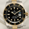 Rolex Submariner 116613 Steel & Gold Black Ceramic Second Hand Watch Collectors 2