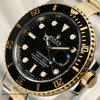 Rolex Submariner 116613 Steel & Gold Black Ceramic Second Hand Watch Collectors 4