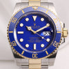 Rolex Submariner 116613LB Steel & Gold Second Hand Watch Collectors 2