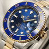 Rolex Submariner 116613LB Steel & Gold Second Hand Watch Collectors 4