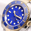 Rolex Submariner 116613LB Steel & Gold Second Hand Watch Collectors 4