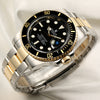 Rolex Submariner 116613LN Ceramic Steel & Gold Second Hand Watch Collectors 3