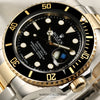 Rolex Submariner 116613LN Ceramic Steel & Gold Second Hand Watch Collectors 4