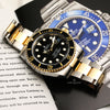 Rolex Submariner 116613LN Ceramic Steel & Gold Second Hand Watch Collectors 9