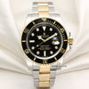 Rolex Submariner 116613LN Serti Diamond Dial Steel & Gold Second Hand Watch Collectors 1