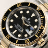 Rolex Submariner 116613LN Steel & Gold Black Ceramic Second Hand Watch Collectors 4