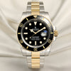 Rolex Submariner 116613LN Steel & Gold Second Hand Watch Collectors 1