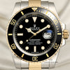 Rolex Submariner 116613LN Steel & Gold Second Hand Watch Collectors 2