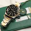 Rolex Submariner 116613LN Steel & Gold Second Hand Watch Collectors 9