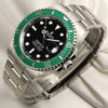 Rolex Submariner 126610LV Kermit Stainless Steel Second Hand Watch Collectors 3