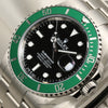 Rolex Submariner 126610LV Kermit Stainless Steel Second Hand Watch Collectors 4