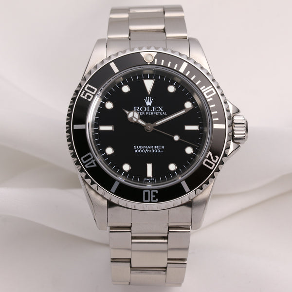Rolex Submariner 14060 Stainless Steel Non Date Second Hand Watch Collectors 1