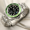 Rolex Submariner 16610 Pre-Ceramic Kermit Stainless Steel Second Hand Watch Collectors 3