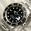 Rolex Submariner 16610 Pre-Ceramic Stainless Steel Second Hand Watch Collectors 4