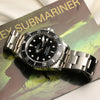 Rolex Submariner 16610 Pre-Ceramic Stainless Steel Second Hand Watch Collectors 5