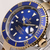 Rolex Submariner 16613 F61XXXX Stee & Gold Blue insert & Dial Second Hand Watch Collectors 4